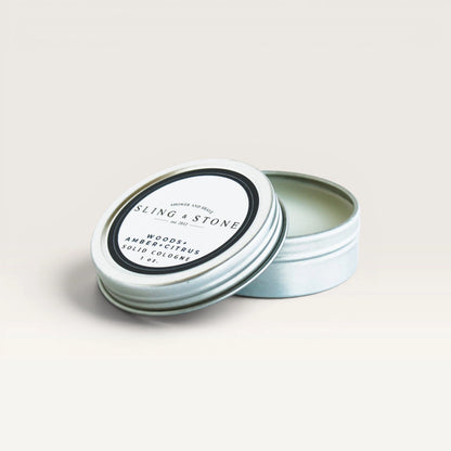 Woods+Amber+Citrus Solid Cologne