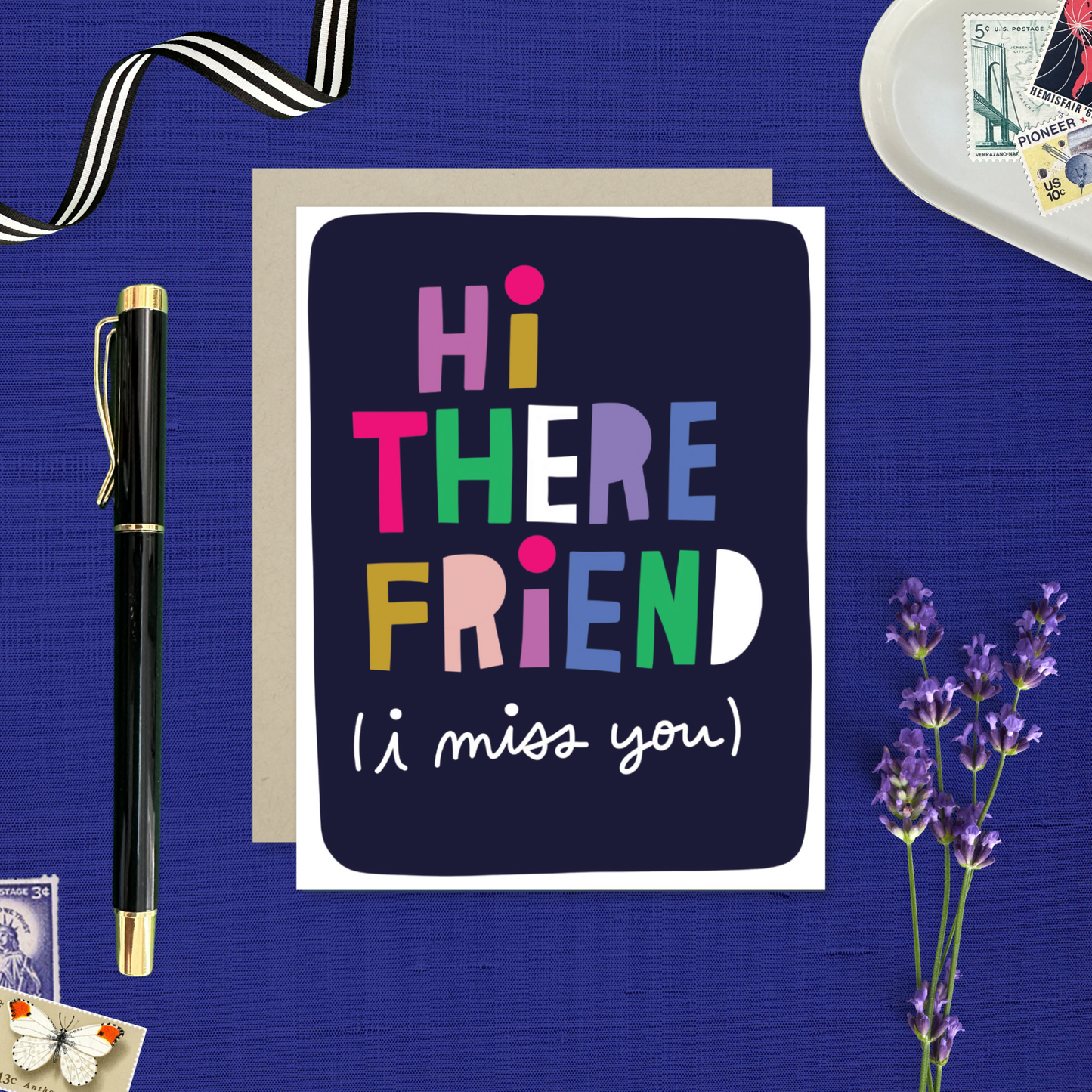 Hi There Friend Card