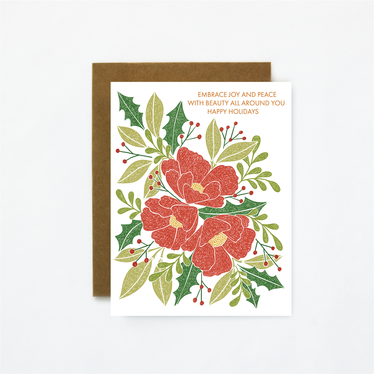 Christmas Blooms Card