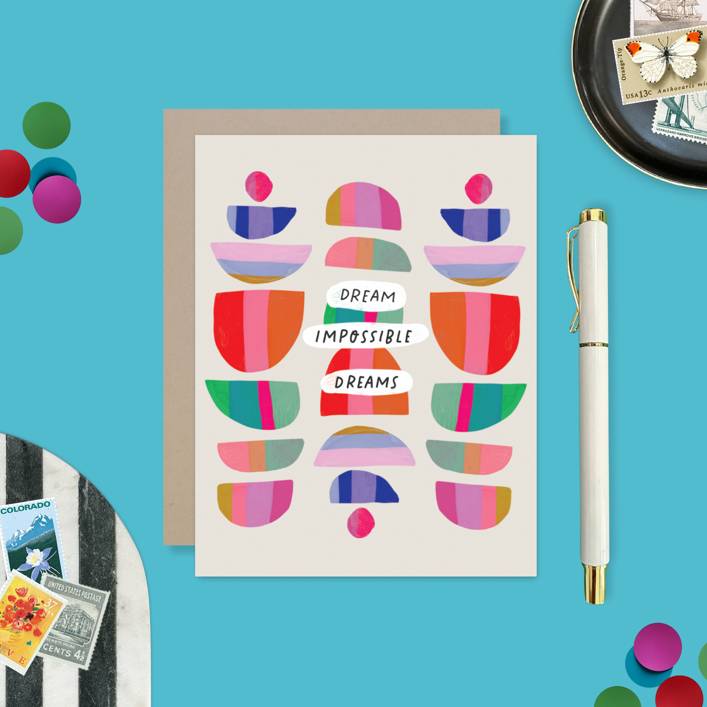 Dream Impossible Dreams Birthday Card