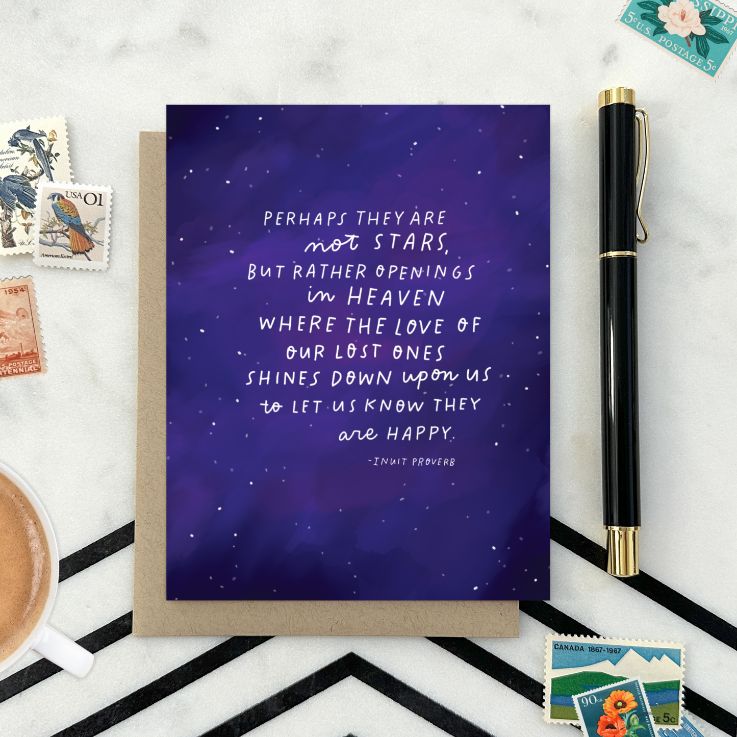 Inuit Proverb Sympathy Card