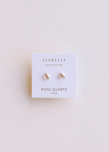 Mini Rose Quartz Posts | JaxKelly