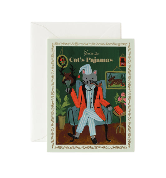 You're the Cat's Pajamas Card
