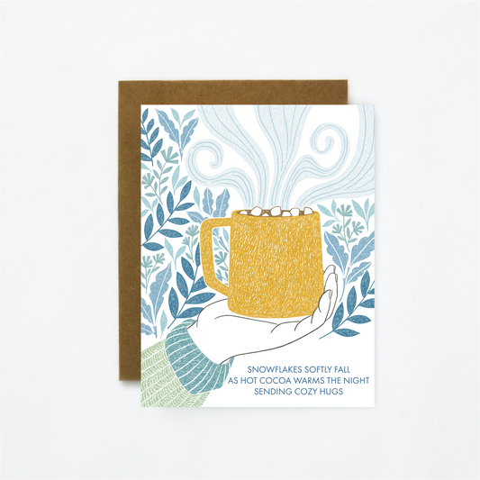 Cozy Hugs Winter Card