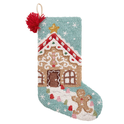 Gingerbread Tassel Hook Stocking