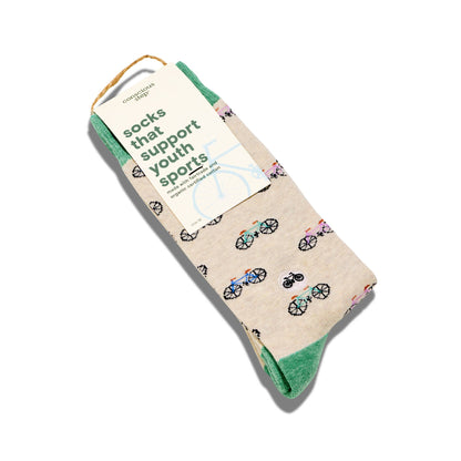 Socks that Support Youth Sports | Beige Bicycles