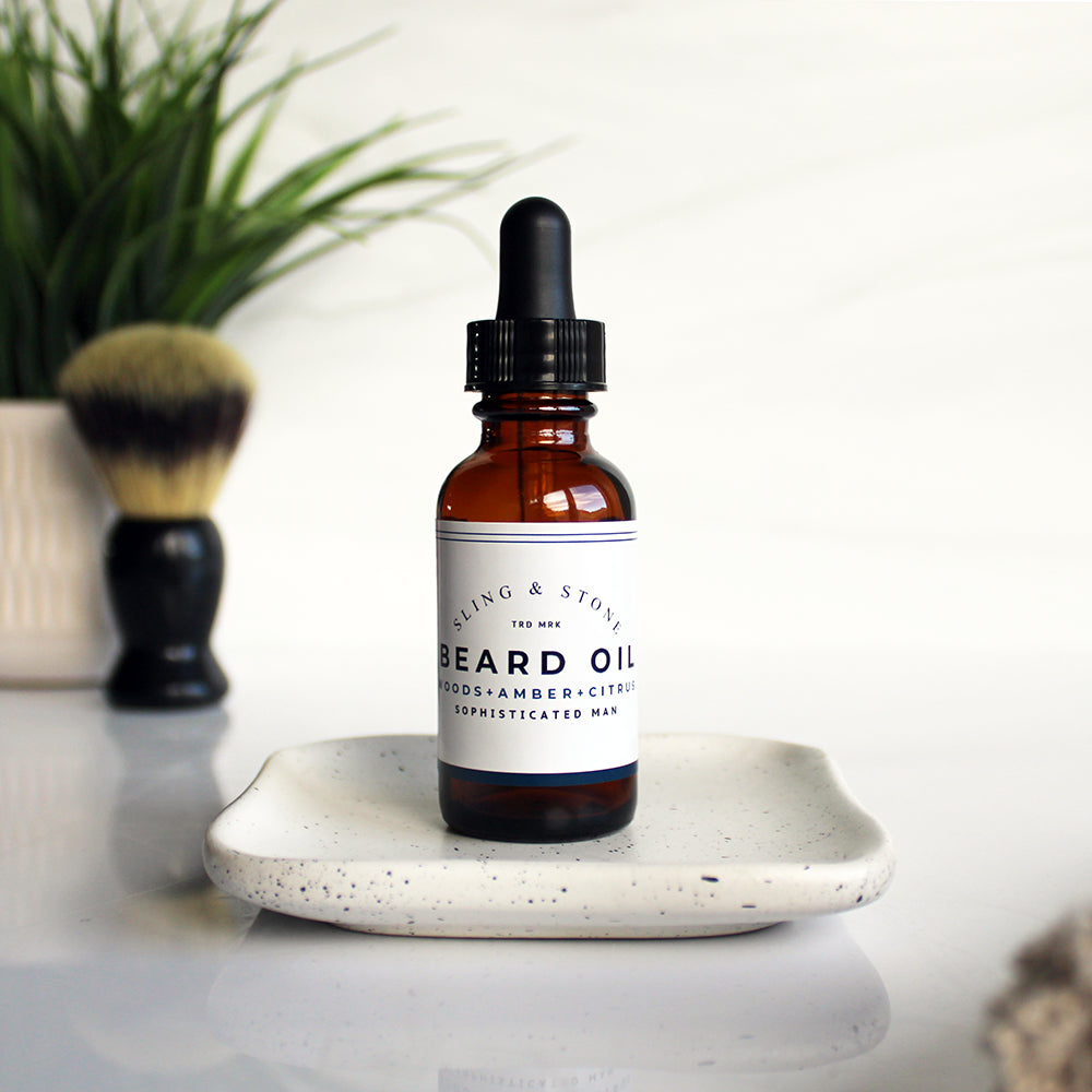 Wood+Amber+Citrus Beard Oil