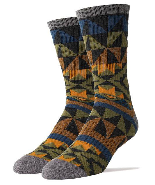 Autumn Night Cotton Crew Socks