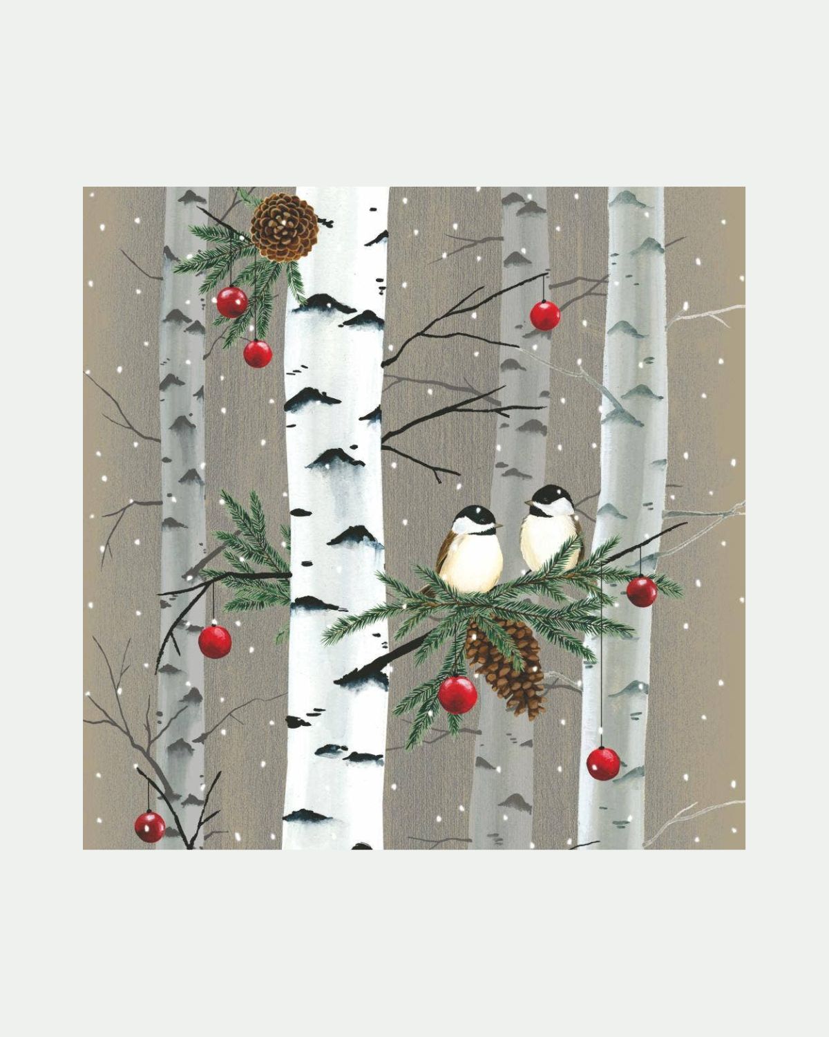 Birch & Birds Beverage Napkins
