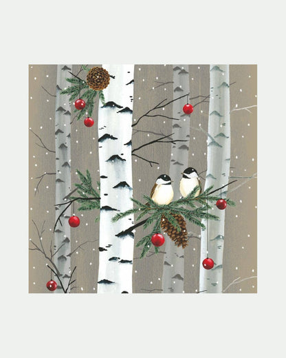 Birch & Birds Beverage Napkins