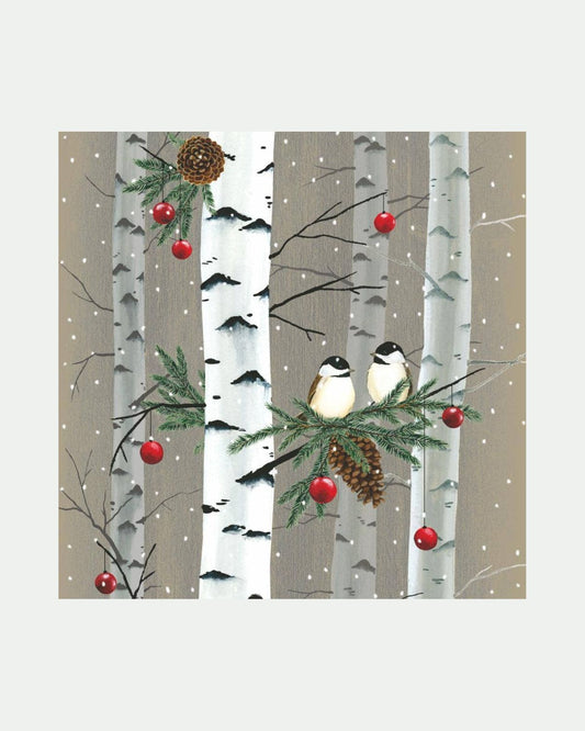 Birch & Birds Beverage Napkins