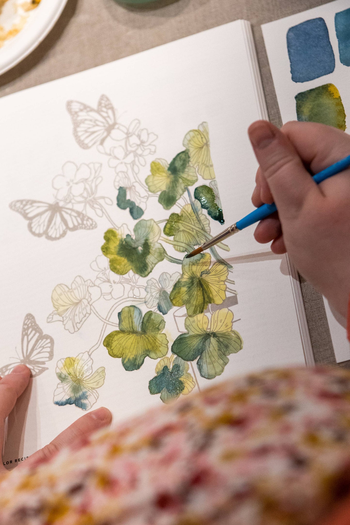 Botanical Watercolor Workbook