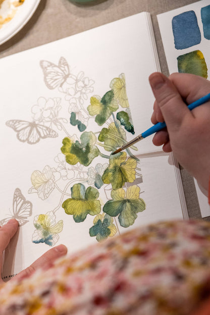 Botanical Watercolor Workbook