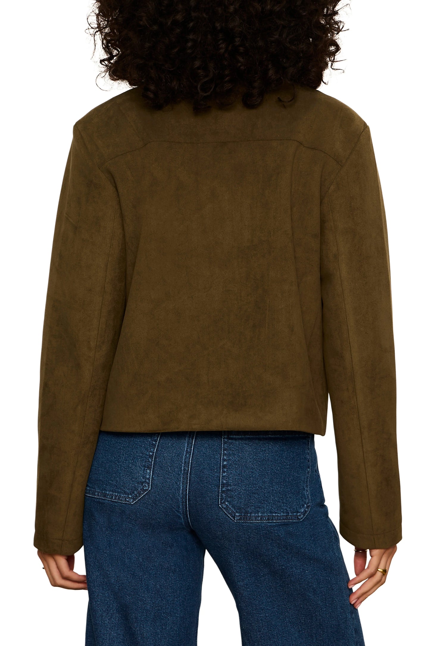 Avid Faux Suede Jacket in Kalamata | Sanctuary
