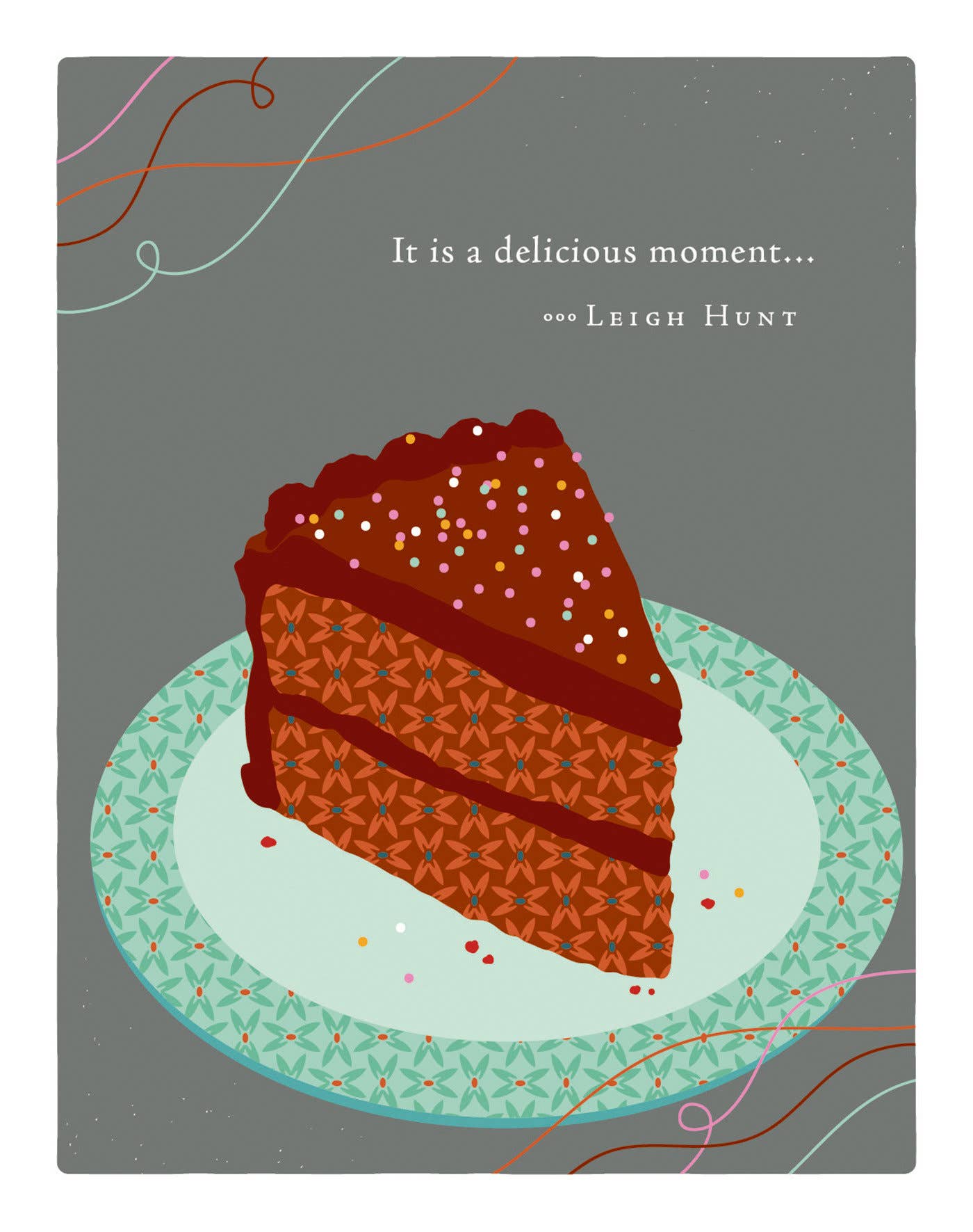 Delicious Moment Birthday Card