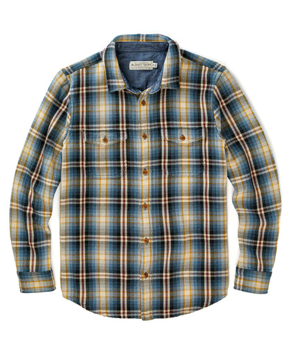 Unisex Blanket Shirt in French Blue Plaid | Outerknown