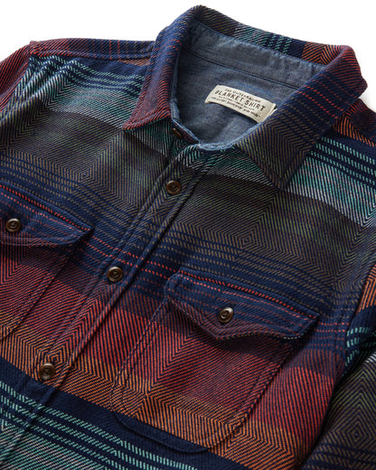 Unisex Blanket Shirt in Burnt Sonoran Stripe | Outerknown