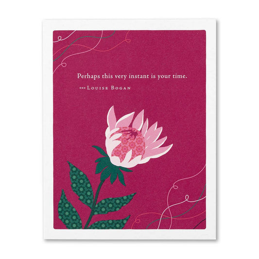 This is Your Time Birthday Card