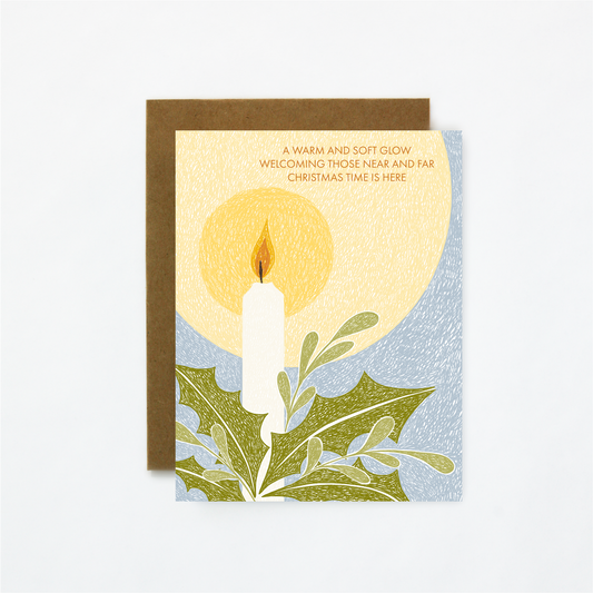 Christmas Candle Card