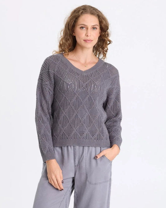 Agrippa Sweater in Gray | XCVI