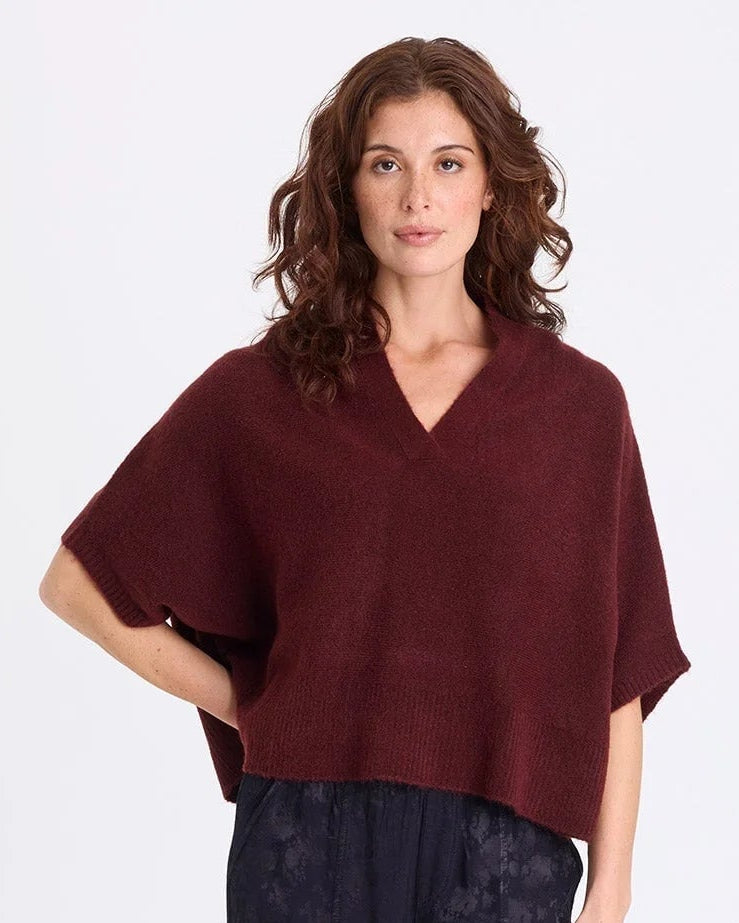 Atemu Sweater in Berry | XCVI