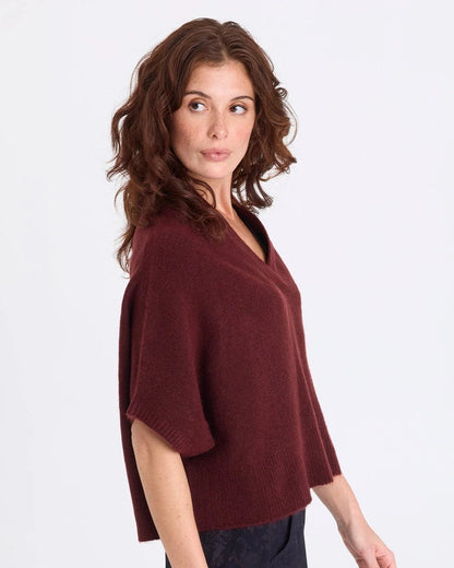 Atemu Sweater in Berry | XCVI