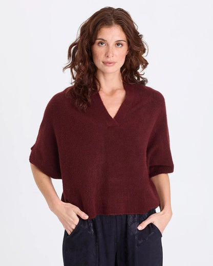 Atemu Sweater in Berry | XCVI