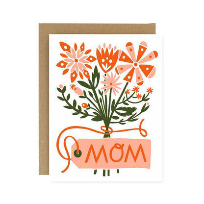Mother's Day Flower Bouquet Card