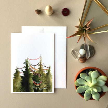 In the Quilted Forest Card