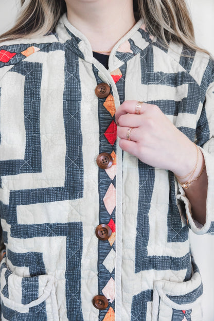 Hypnotic Short Quilted Jacket