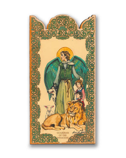 Angel Guardian of the Innocent Pocket Plaque