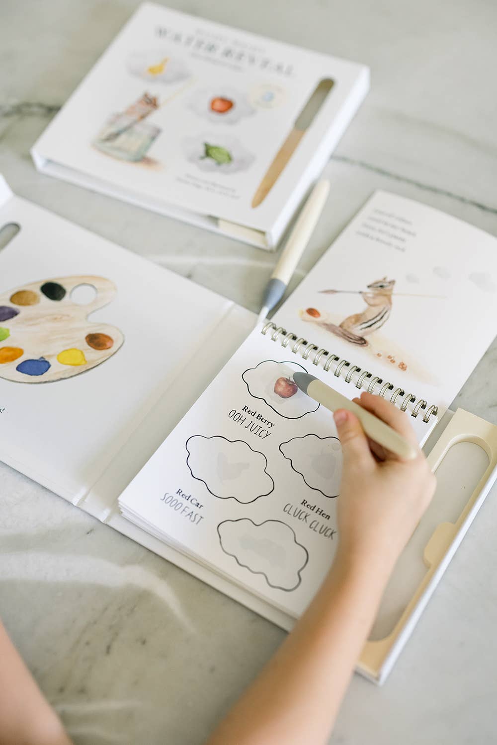 Water Reveal Watercolor Book for Kids
