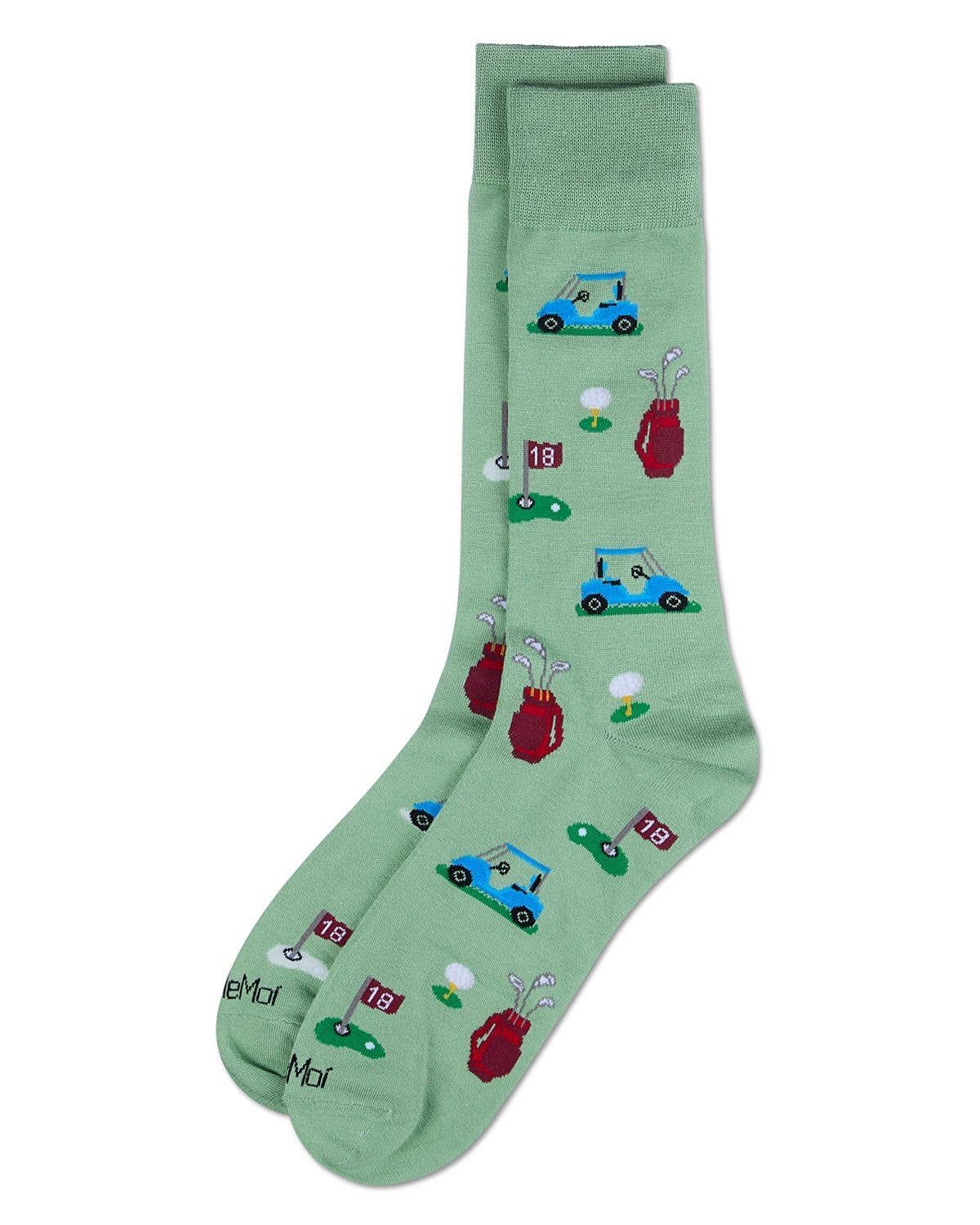 Tee Time Bamboo Crew Socks