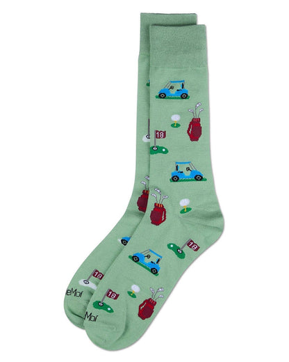 Tee Time Bamboo Crew Socks