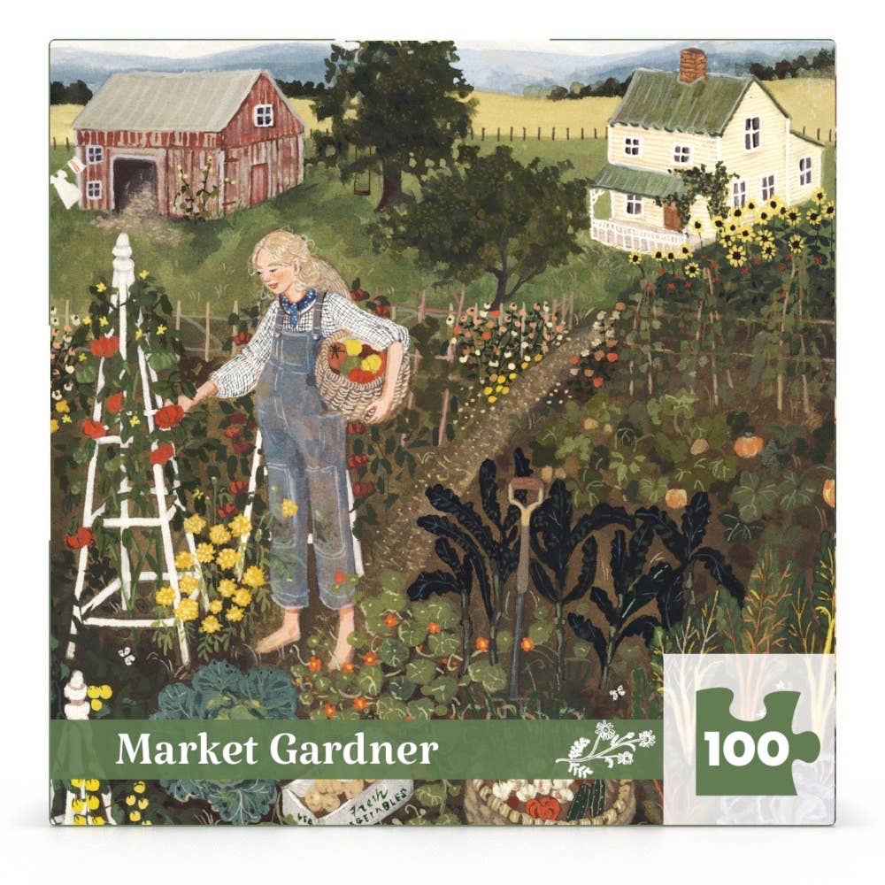 Market Gardener Mini 100 Piece Mini Puzzle
