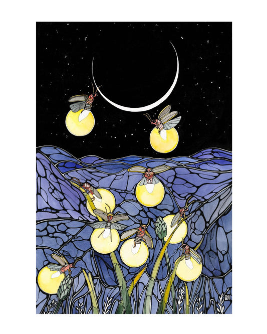 Star Flies Card