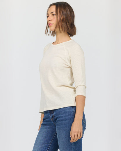 Sonoma 3/4 Sleeve Tee in Whitecap | Dear John