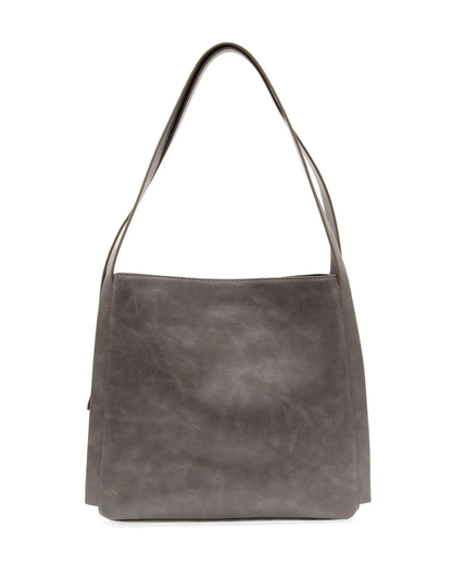 Joanna Tote Bag in Taupe Grey