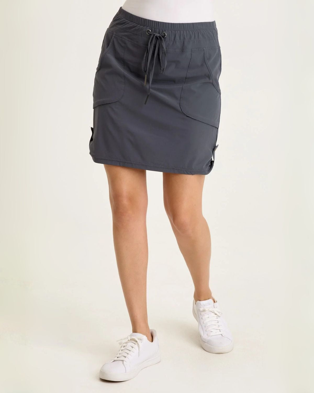 Jett Active Skort in Charcoal | Wearables