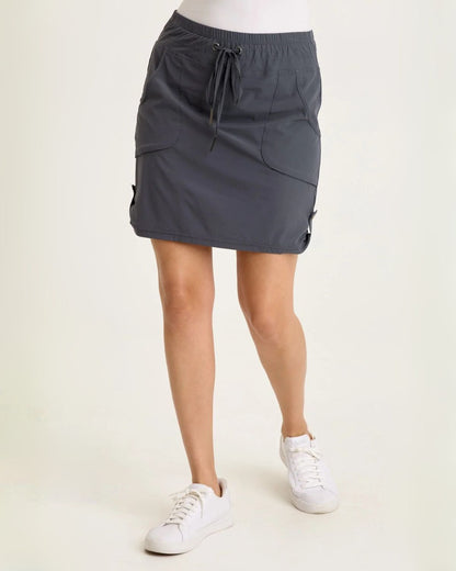 Jett Active Skort in Charcoal | Wearables