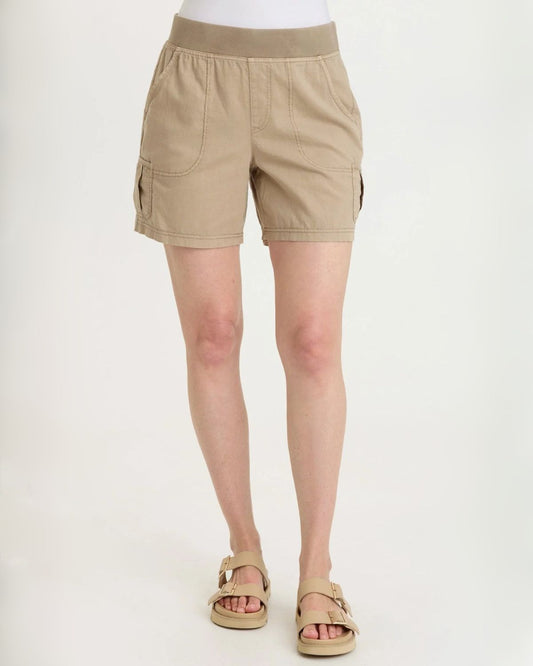 Alina Short in Warm Khaki | Wearables