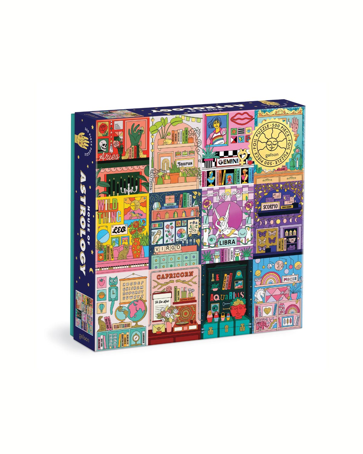 House of Astrology 500 Piece Foil Puzzle