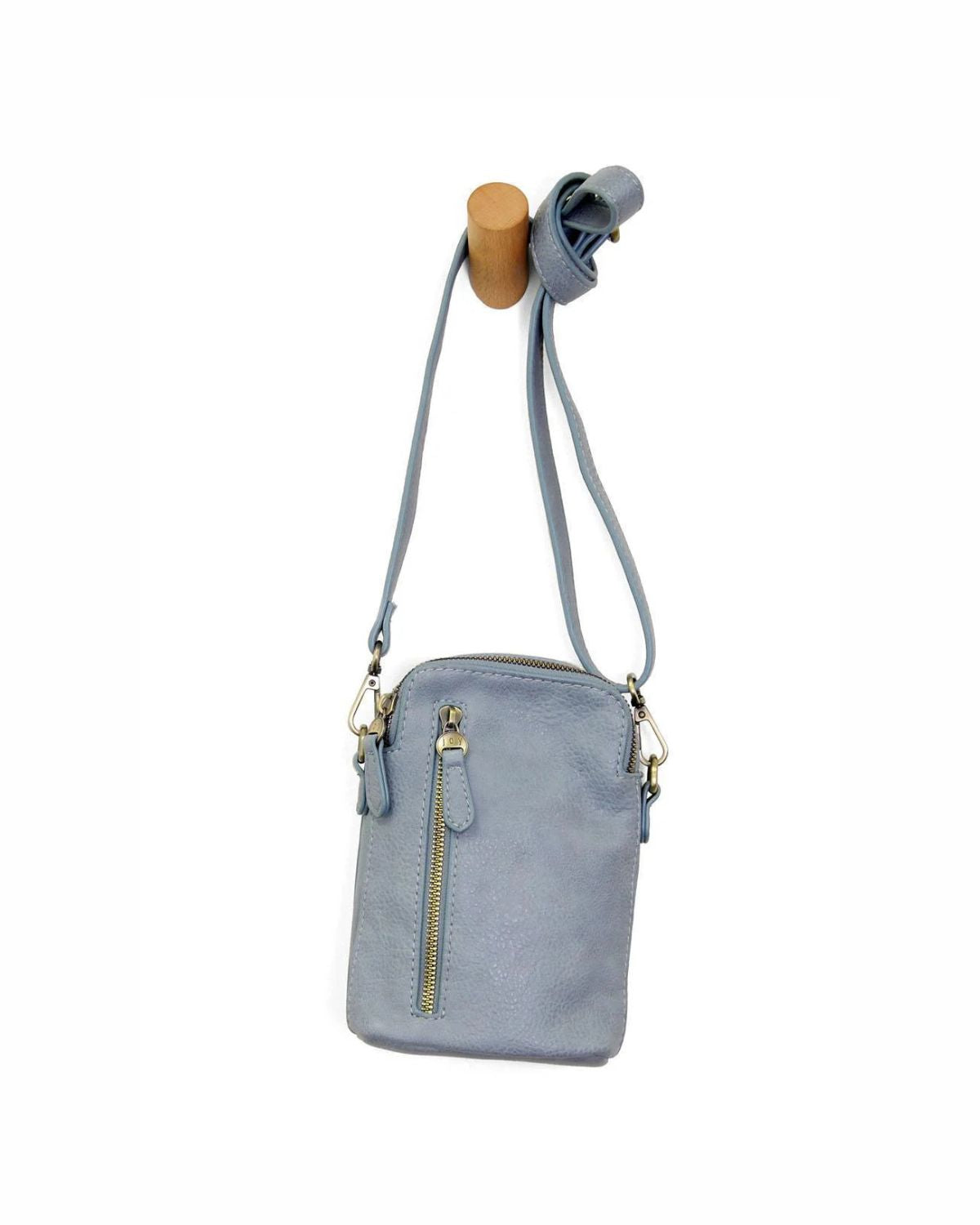 Jolene Crossbody Phone Bag in Dusty Blue