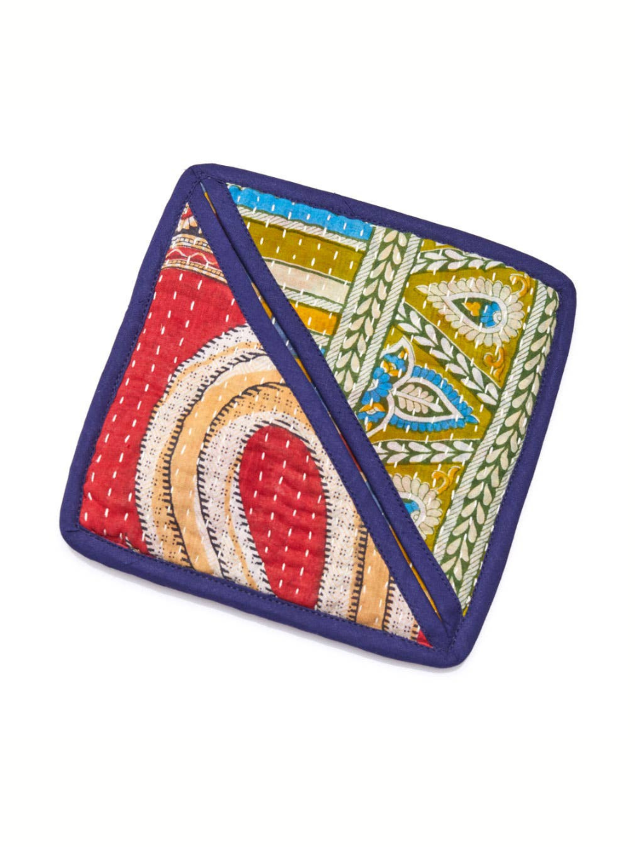Assorted Kantha Potholder