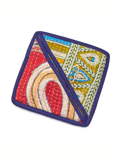 Assorted Kantha Potholder