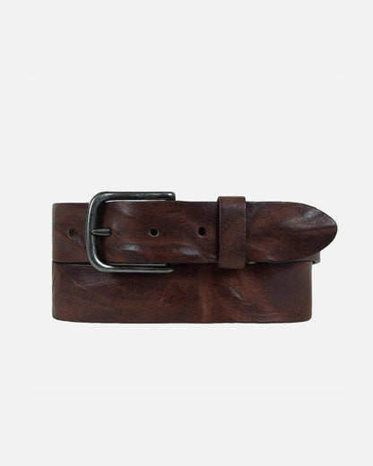 Dan Leather Belt in Brown