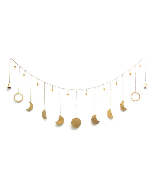 Gold Moon Phase Garland