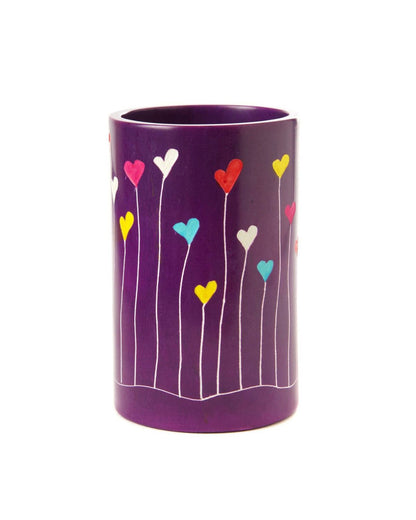 Dreamland Soapstone Pen Cup Vase in