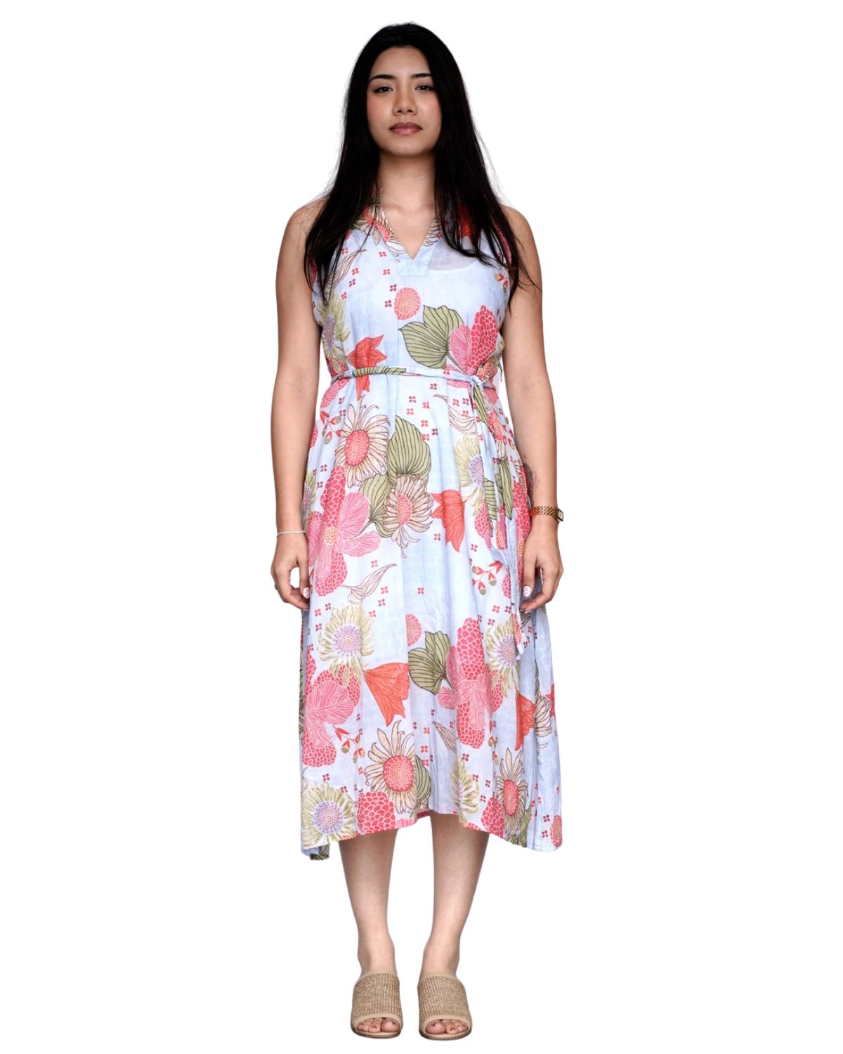 Meadow Bloom Cotton Dress