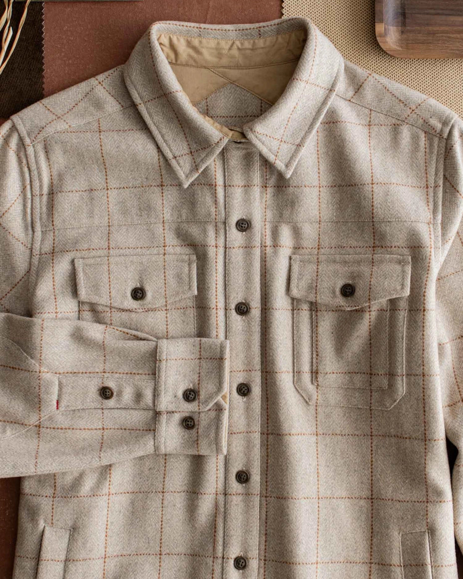 Harlow Shirt Jacket in Stonecross | Bridge & Burn